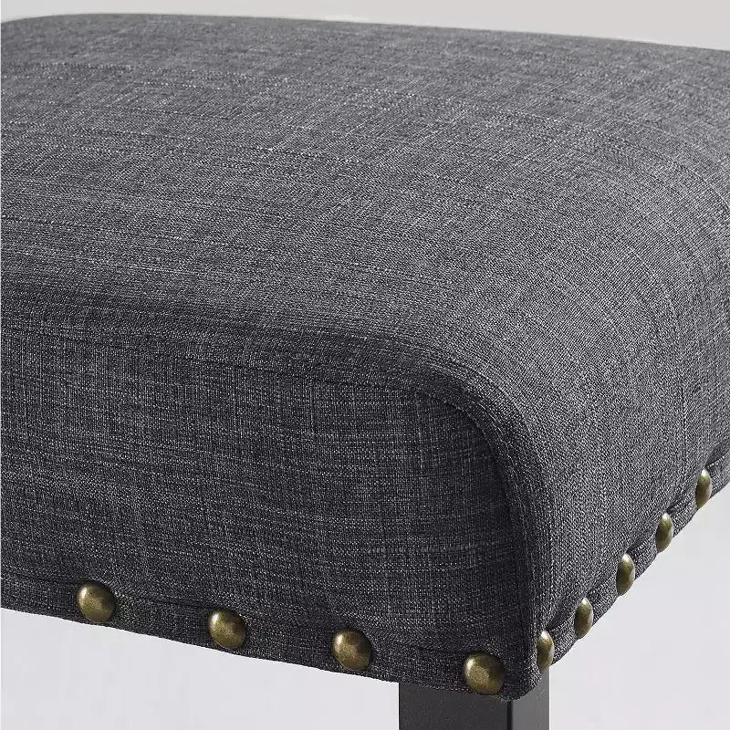 Set da pranzo rotondo per 4 persone con gambe incrociate blu/grigio/beige