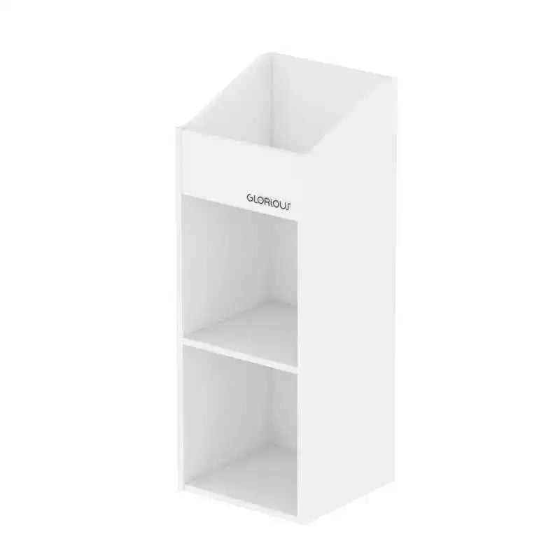 Portadischi in vinile bianco da 2 pezzi – Contiene fino a 330 dischi