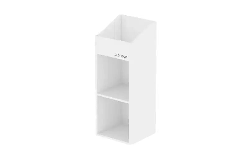 Portadischi in vinile bianco da 2 pezzi – Contiene fino a 330 dischi