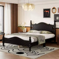 Whisen Queen Size Wood Platform Bed Frame, Platform Bed with Wooden Slat Support